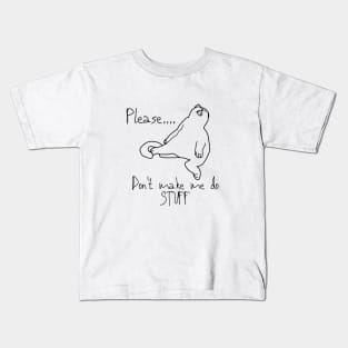 Lazy cat Kids T-Shirt